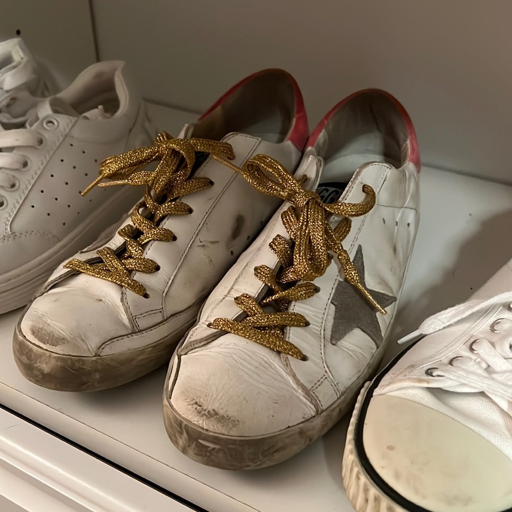 White golden good Superstar